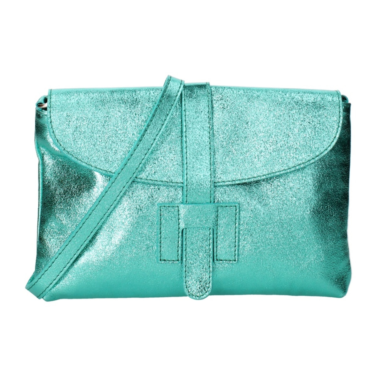 Borsa a mano da donna - Modello False - Vera pelle - 26.0 x 19.0 x 3.0 cm