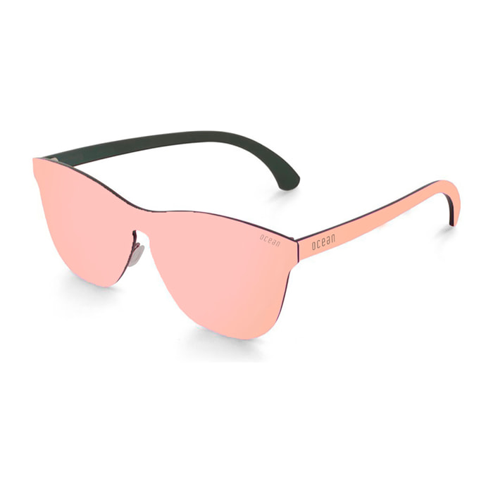 Gafas de sol OCEAN LA MISSION - Plana revo rosa con patilla gris