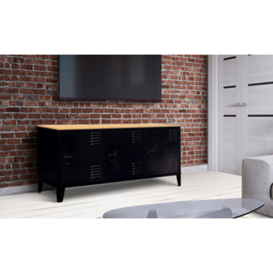 Meuble TV industriel Storen en métal