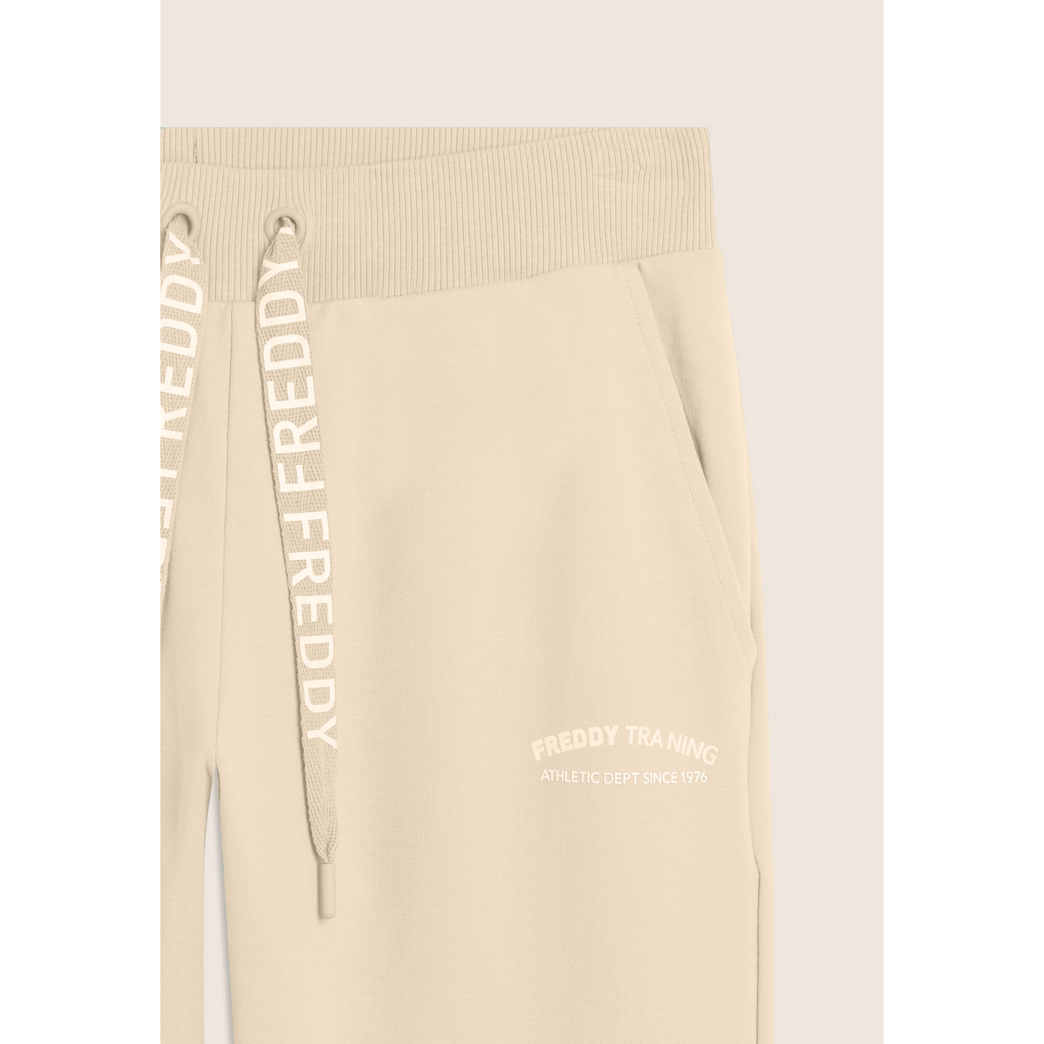 Pantaloni 7/8 con Spacchi Laterali sul fondo e Logo FREDDY