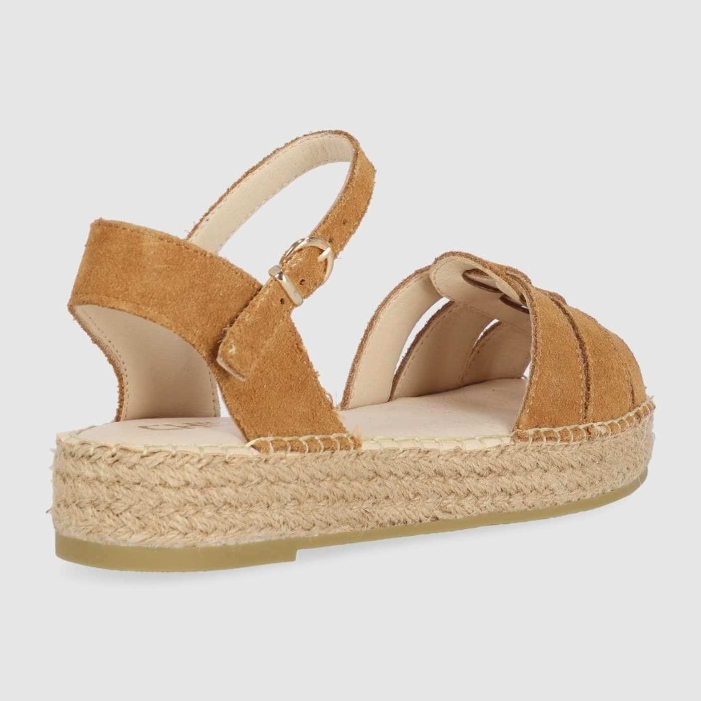 Sandalias de Serraje - Cuero - Tacón: 5 cm