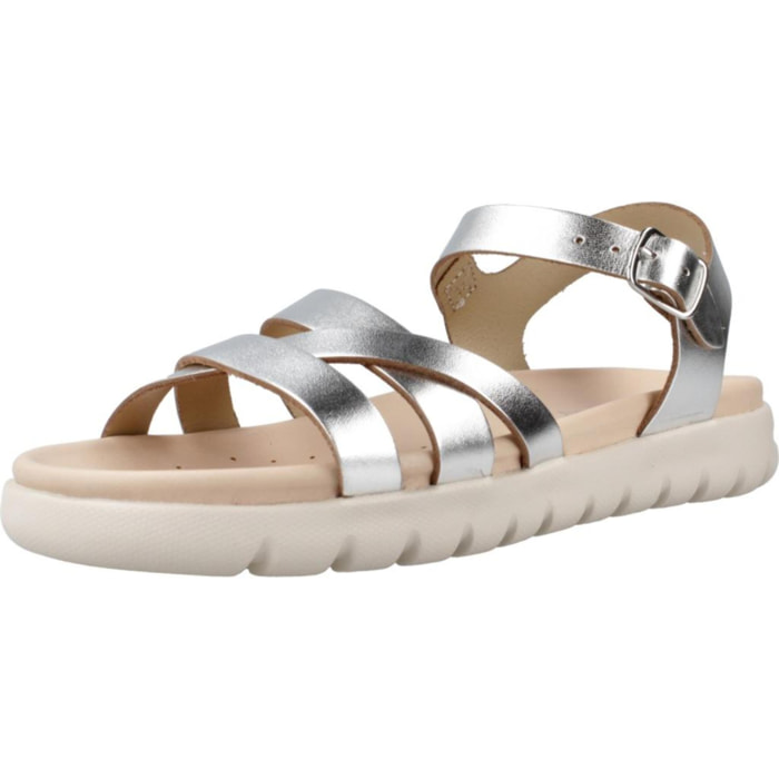 Sandalias Niña de la marca GEOX  modelo J S.SOLEIMA G.A PLATA