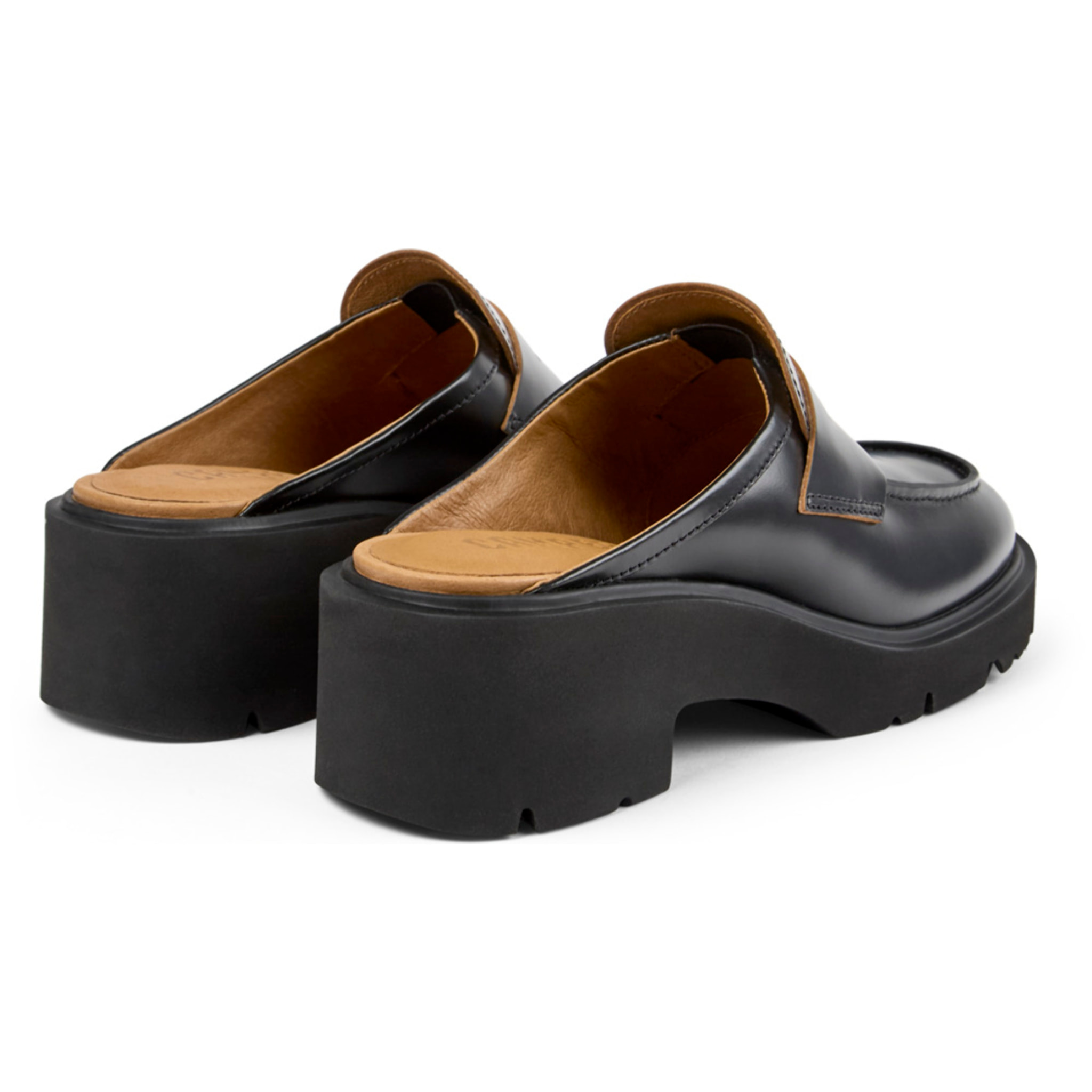 CAMPER Milah - Mules Mujer Negro