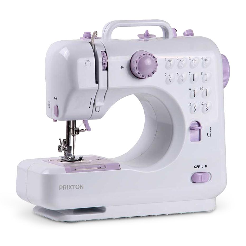 Máquina de Coser Portátil P110 PRIXTON 12 puntadas diferentes