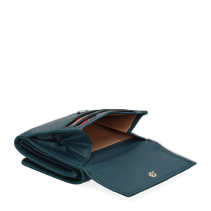 Portafoglio  da donna ecopelle Prodotto Vegano 12x10x3 cm