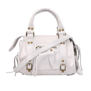 Borsa a spalla da donna - Modello Erisia - Vera pelle - 25.0 x 15.0 x 10.0 cm