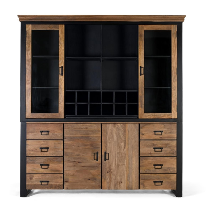 Armoire 4 portes 220x200x45cm