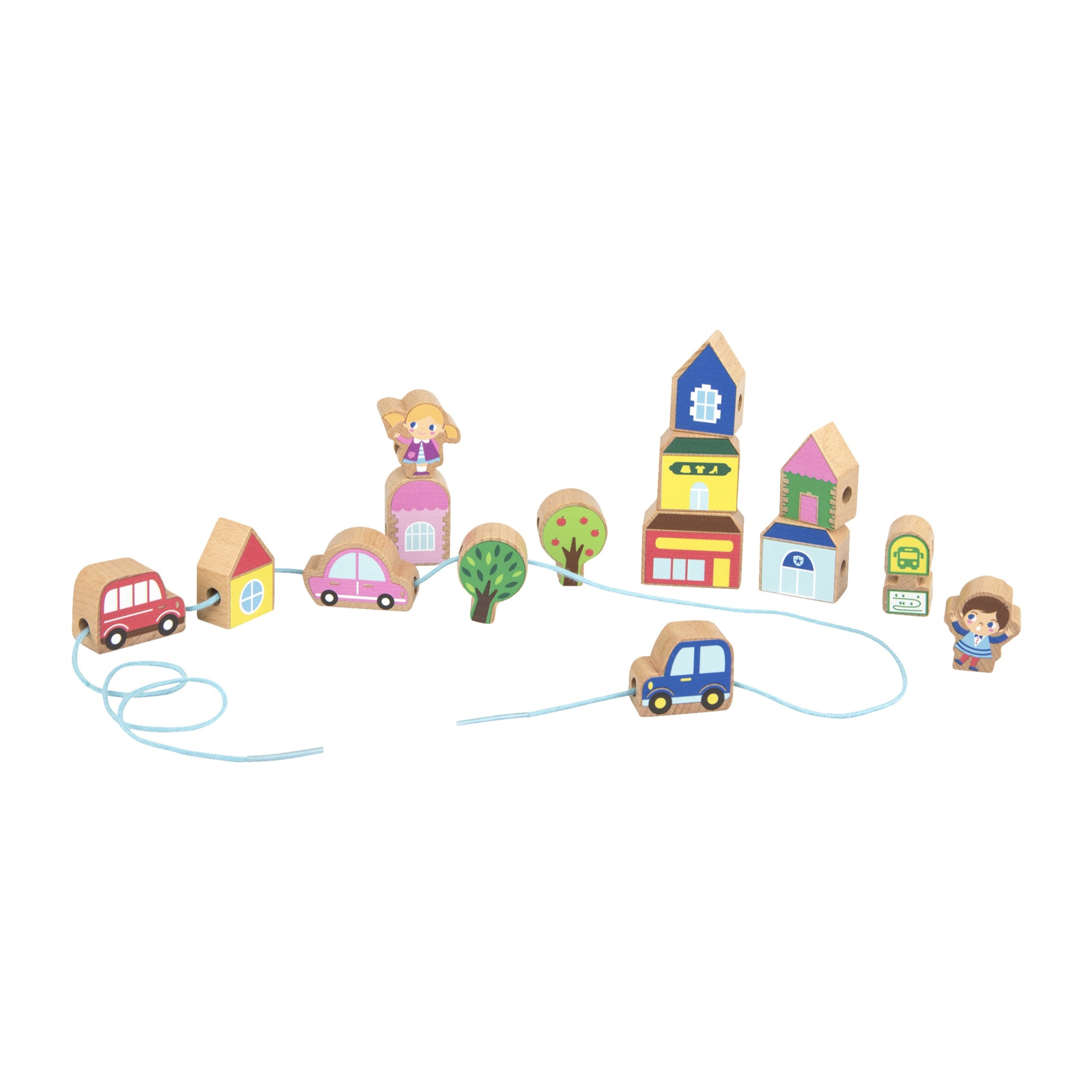 PIEZAS CON CUERDA: CIUDAD