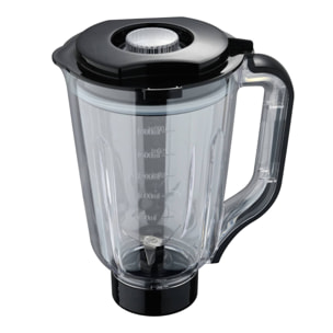 Bergner COPPER - Batidora De Vaso Gran Capacidad 1,8L – 2 Velocidades Con Función Pulso- Potencia de 800 W - Cuchillas Resistentes Acero Inox