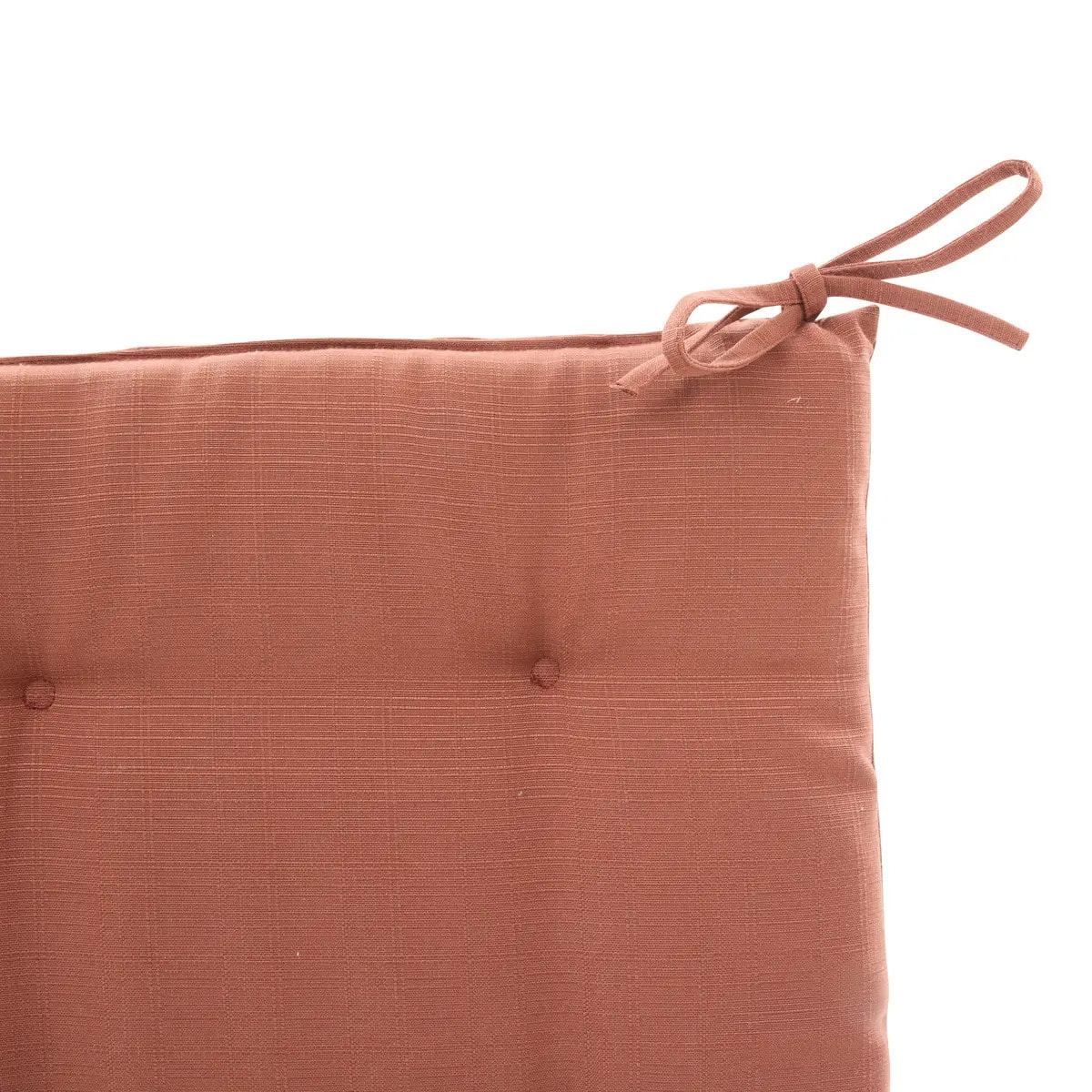 Galette de chaise Korai acajou 40x40cm