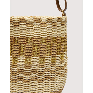 Bandolera Beige Oro - Jelya