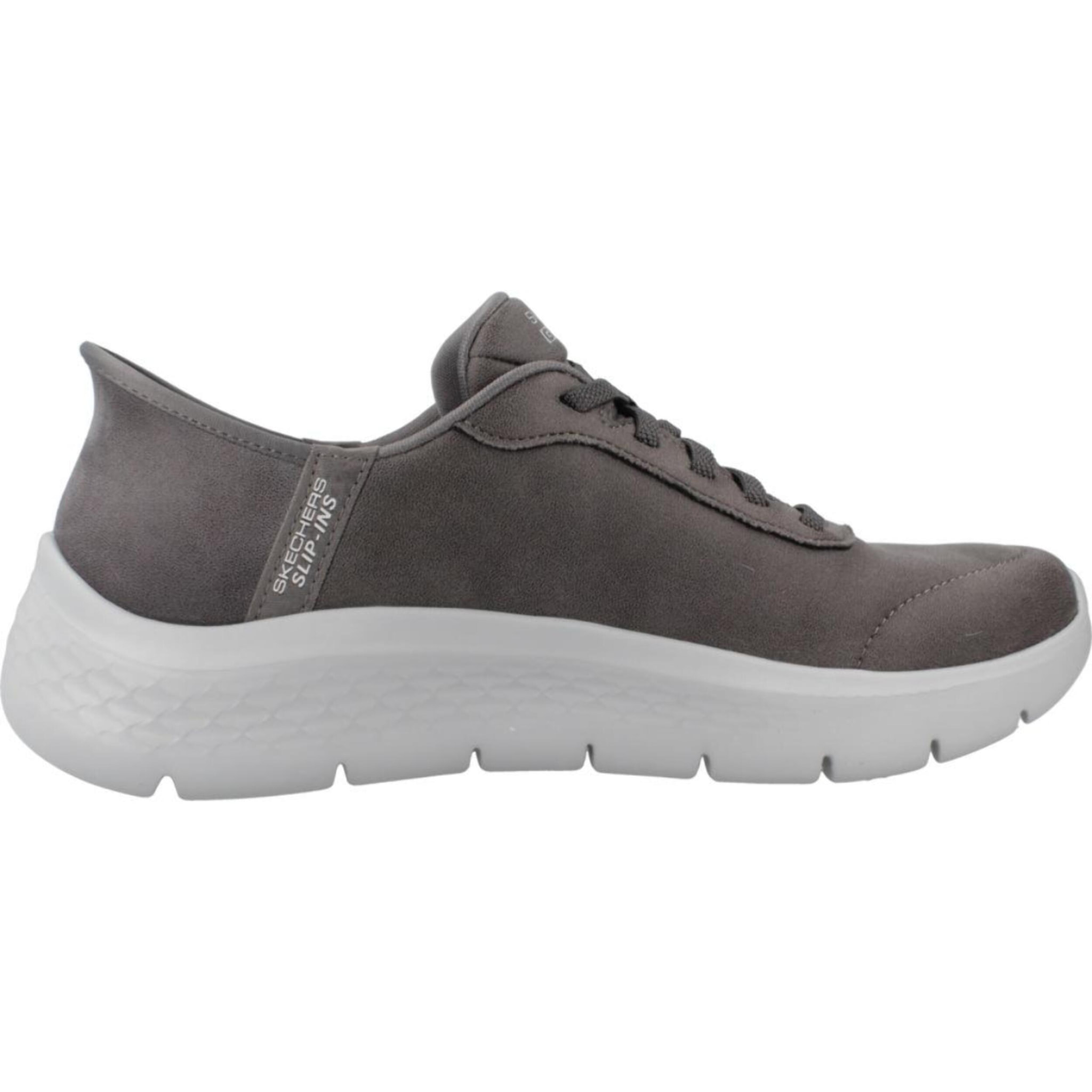 Sneakers De  Mujer Go Walk Flex - Mali Slip-ins Gris