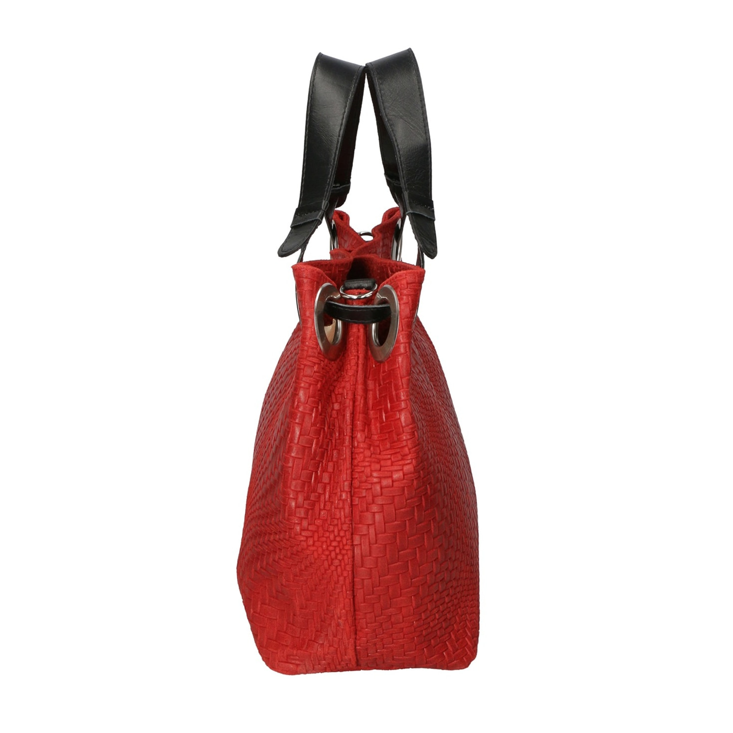 Borsa a spalla da donna - Modello Emilia - Vera pelle - 36.0 x 29.0 x 13.0 cm