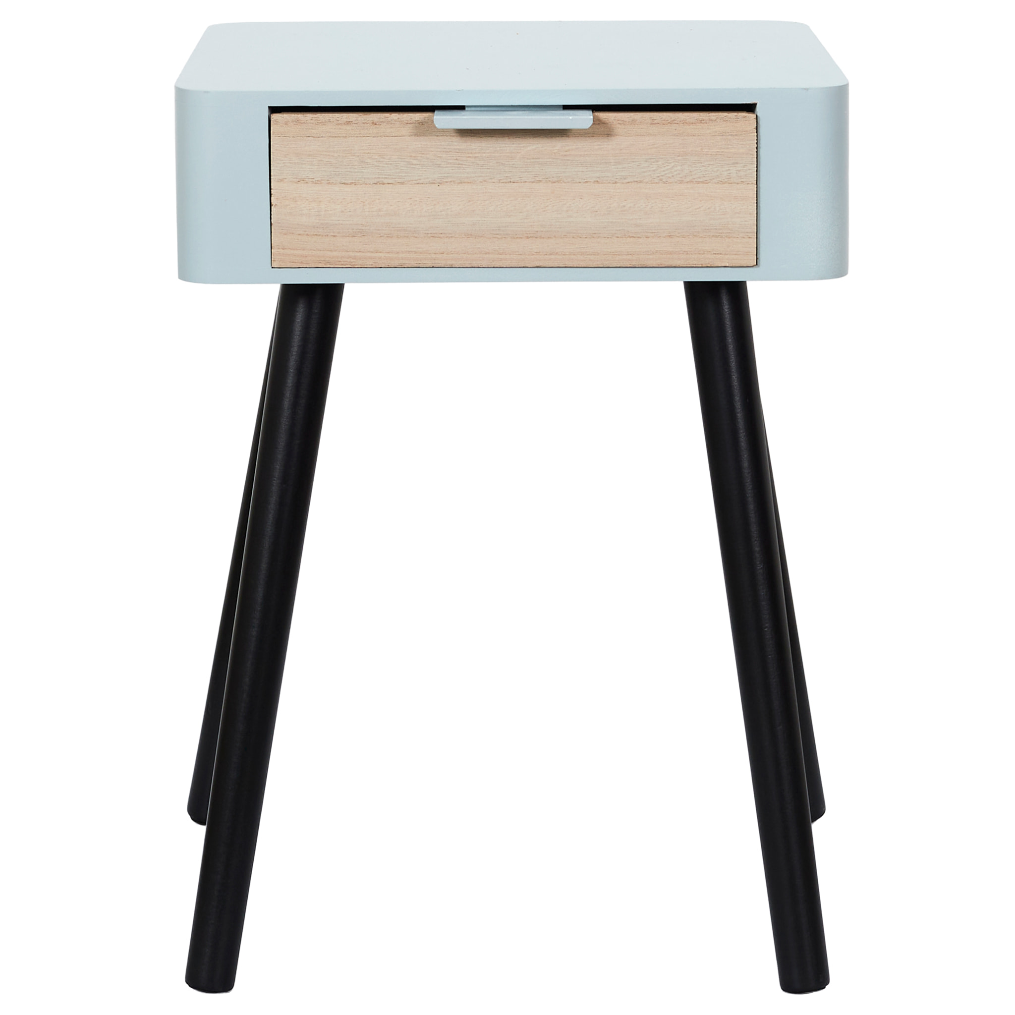 Chevet 1 Tiroir En Bois Vert Kaki