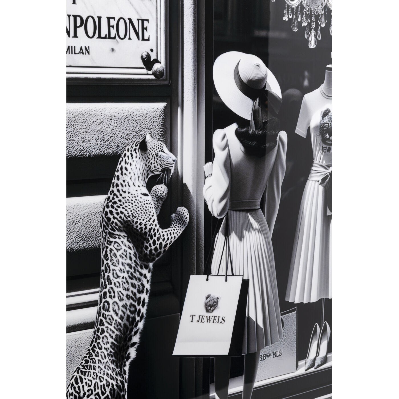 Tableau Window Shopping 80x120cm Kare Design
