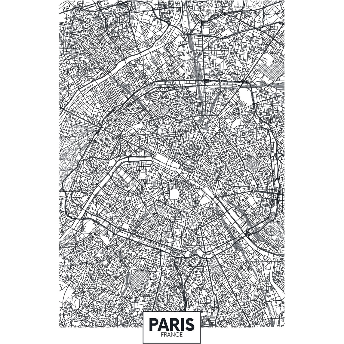 Tableau paris france Toile imprimée