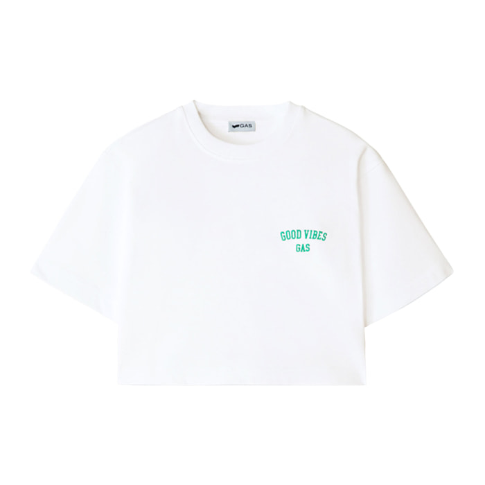 GAS t-shirt donna white
