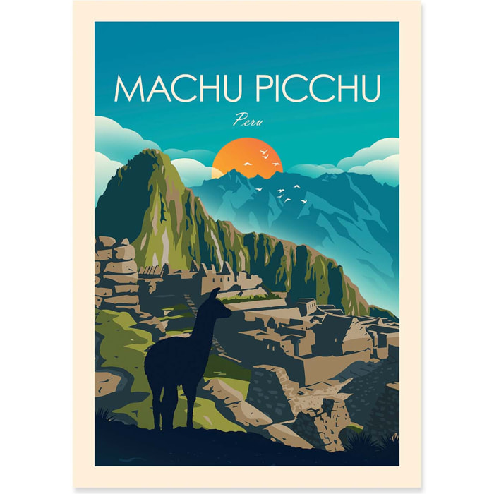Affiche - Machu Picchu - Studio Inception