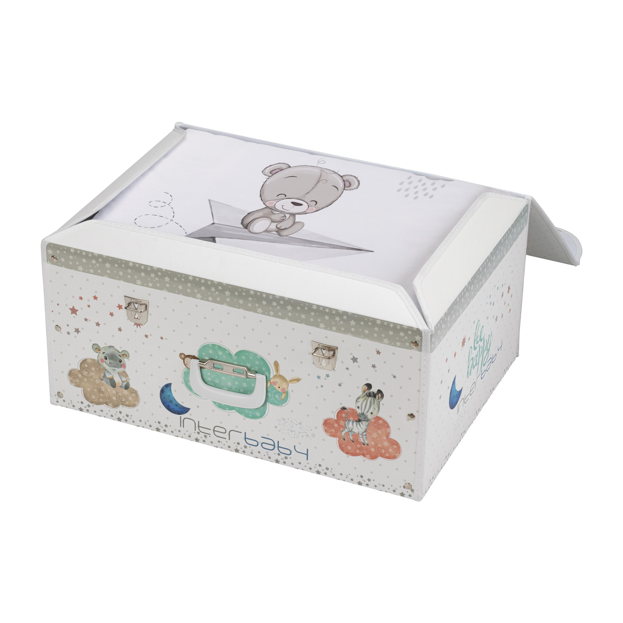 Set Textil Baúl y Funda Nórdica Paper Plain