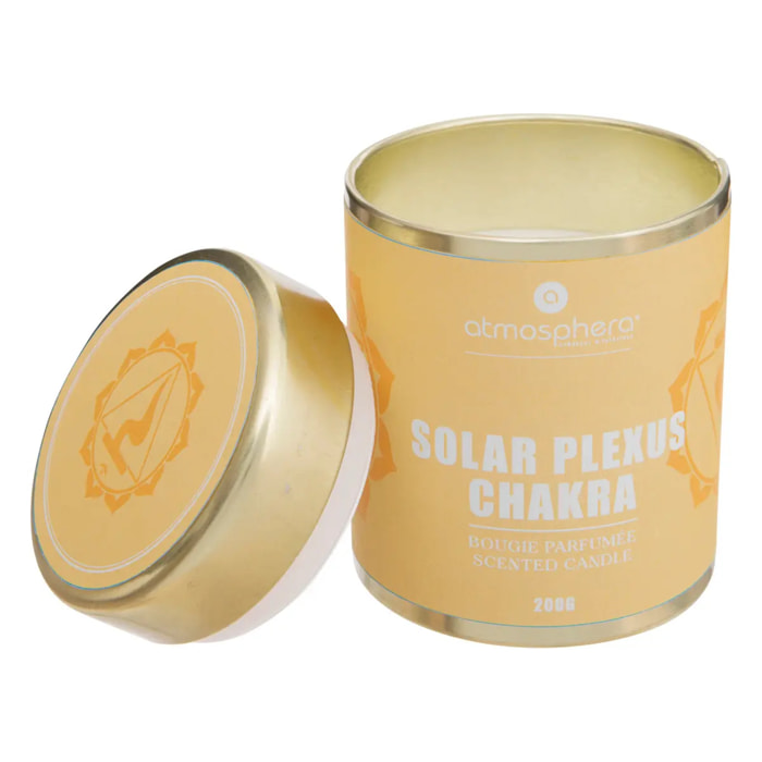 Bougie parfumée "Chakra" - chakra du plexus solaire - 200g