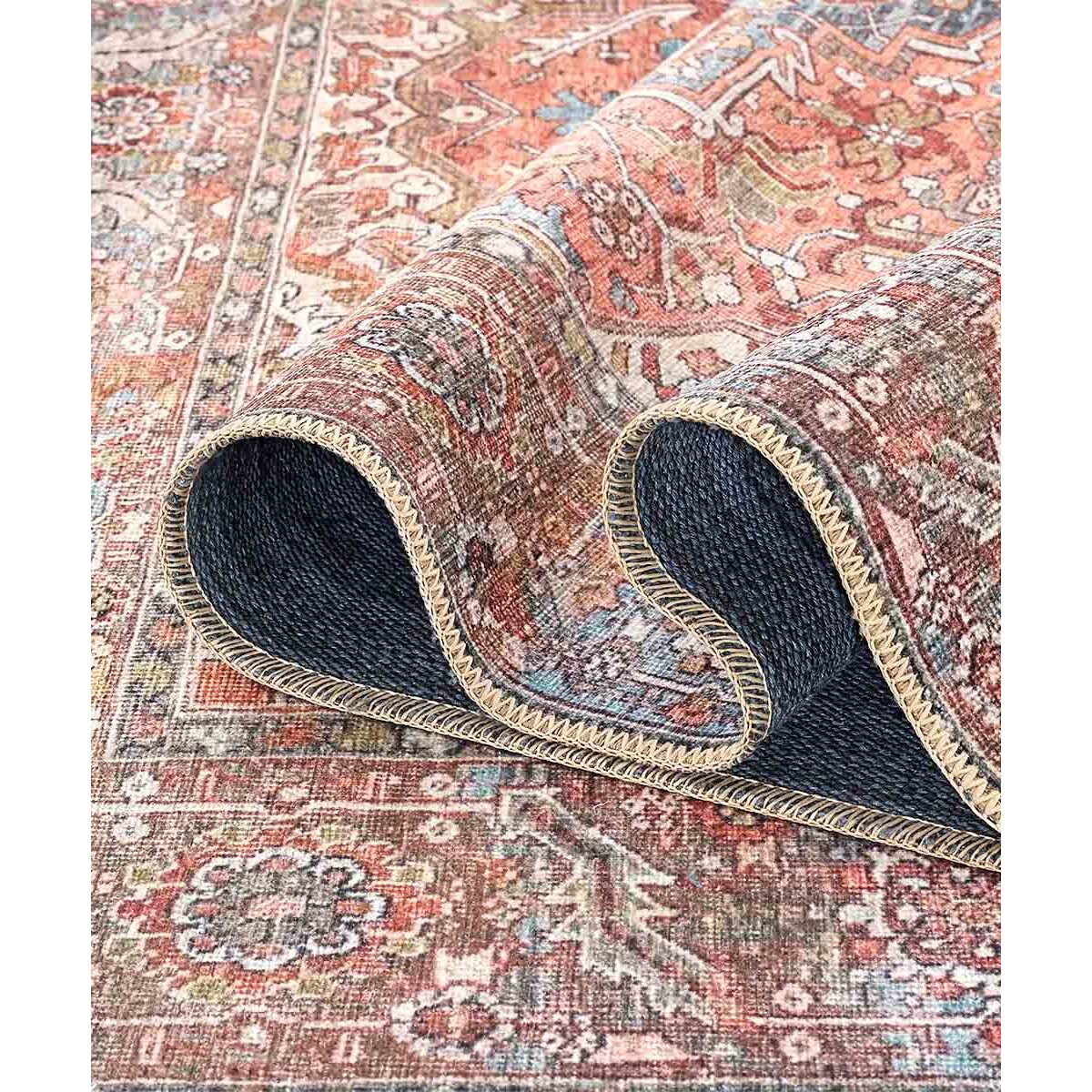 Tappeto Corridoio Ingresso Stile Persiano Multicolore