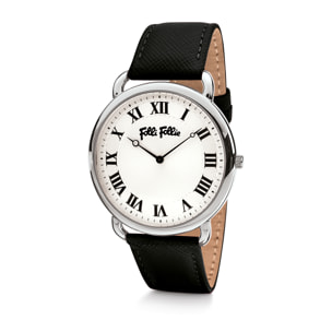 Reloj Folli Follie WF16T014SP Mujer Analogico Cuarzo con Correa de Cuero