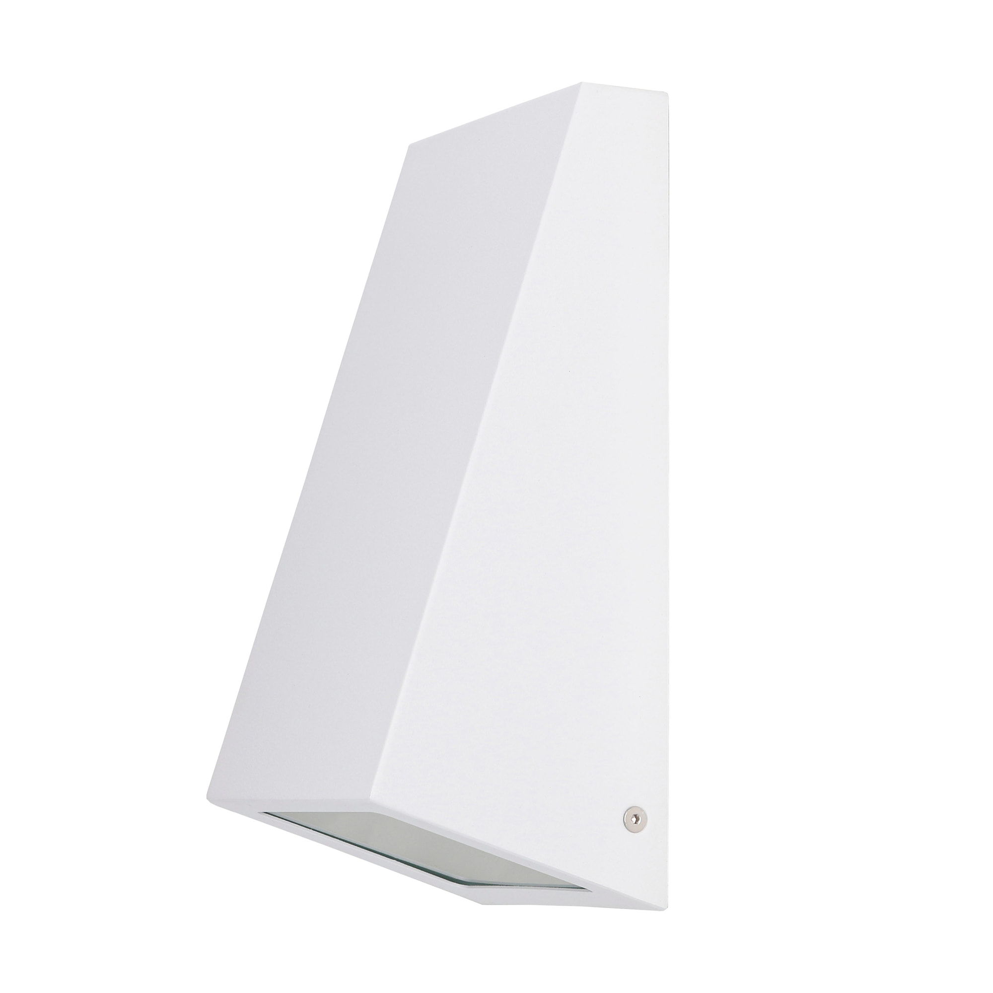 FORLIGHT Aplique de pared exterior Karen Big acabado Blanco IP44 15W E27