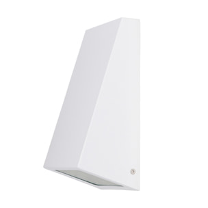 FORLIGHT Aplique de pared exterior Karen Big acabado Blanco IP44 15W E27
