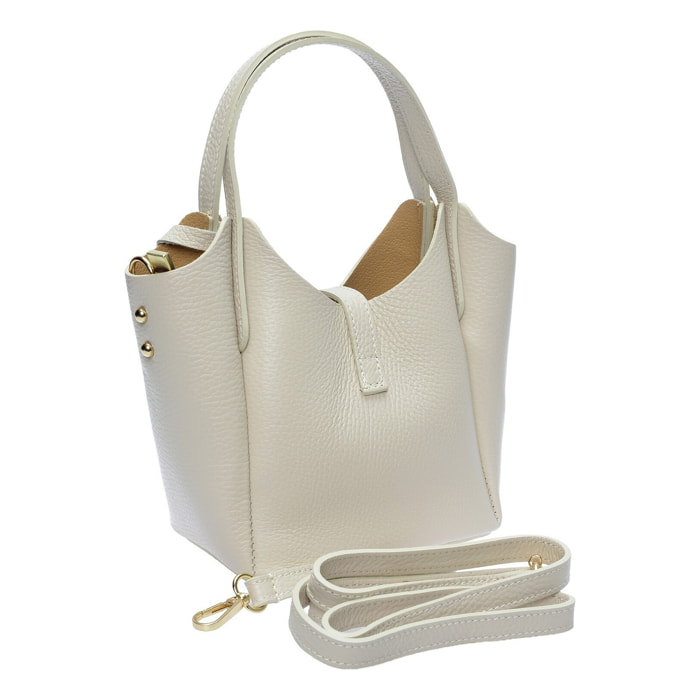 Borsa a mano Anna Luchini Beige