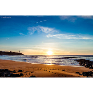Tableau paysage ocean anglet vvf  Toile imprimée