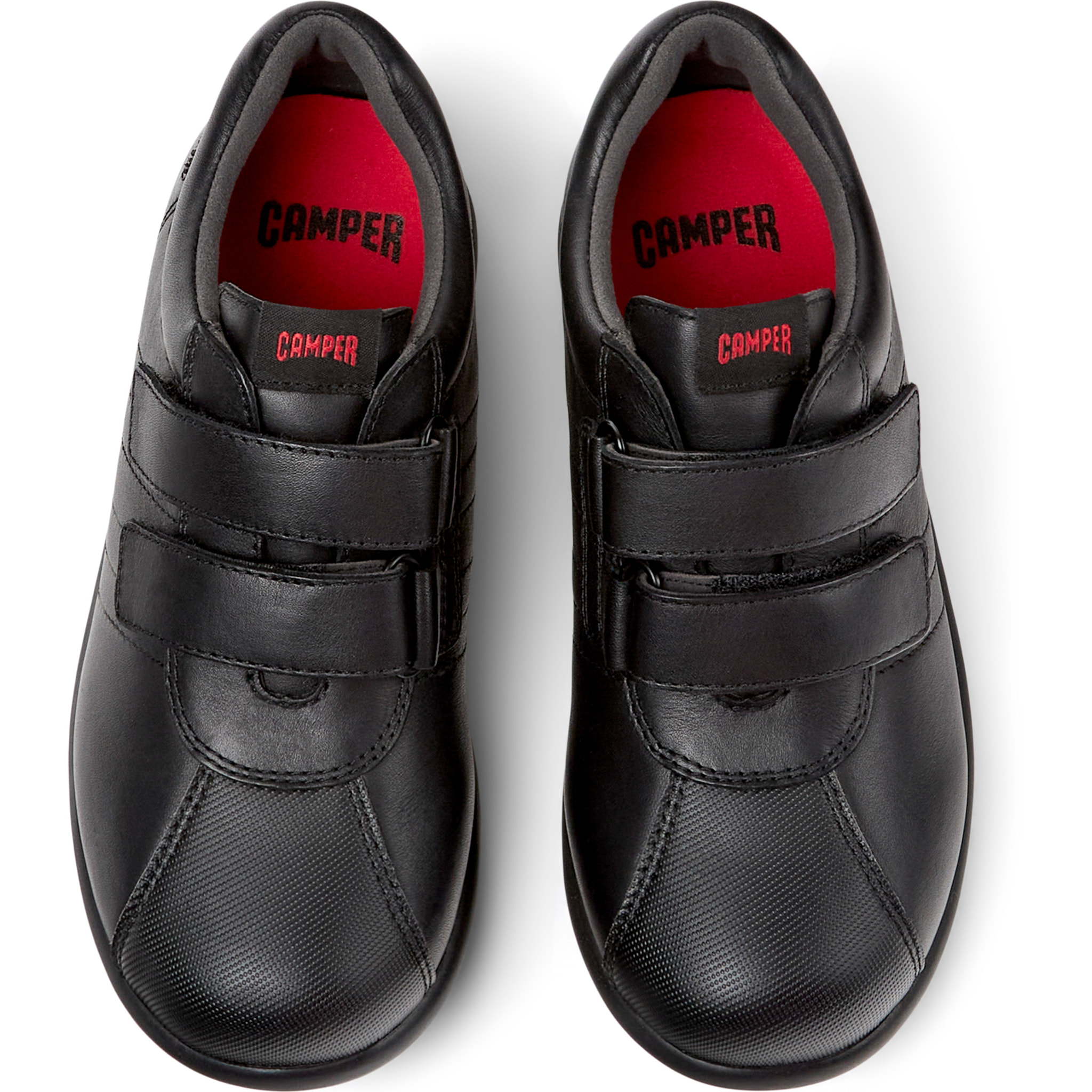 Zapatillas - CAMPER Pelotas Ariel - Negro - Cuero liso