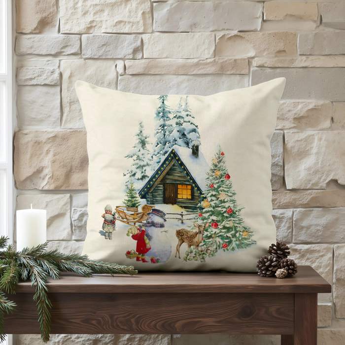 Housse de coussin Christmas Landscape B