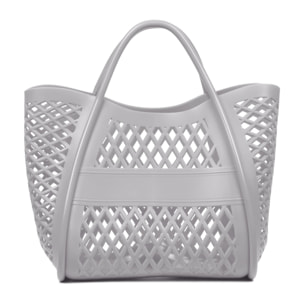 Borsa cestino Villamar Shopper. Pvc forato dal design esclusivo