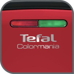 Gaufrier, croque monsieur TEFAL SNACK TIME COLORMANIA Rouge
