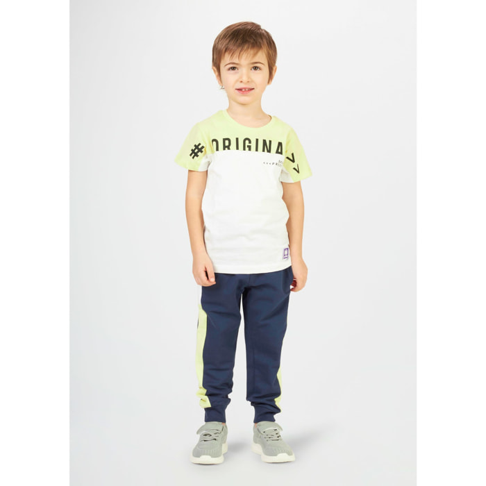 T-SHIRT VERDE ACIDO CONBIPEL