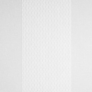 Tissu voilage à rayures bayadères - Blanc