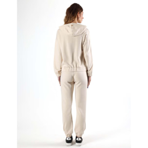 Tuta da donna con cappuccio e zip non felpata Leone Chic Boxing