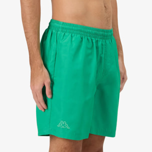 Kappa - Costumi da Bagno Uomo Verde - Logo Korpo Zolg