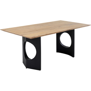 Pieds de table Tavola Oho noirs set de 2 Kare Design