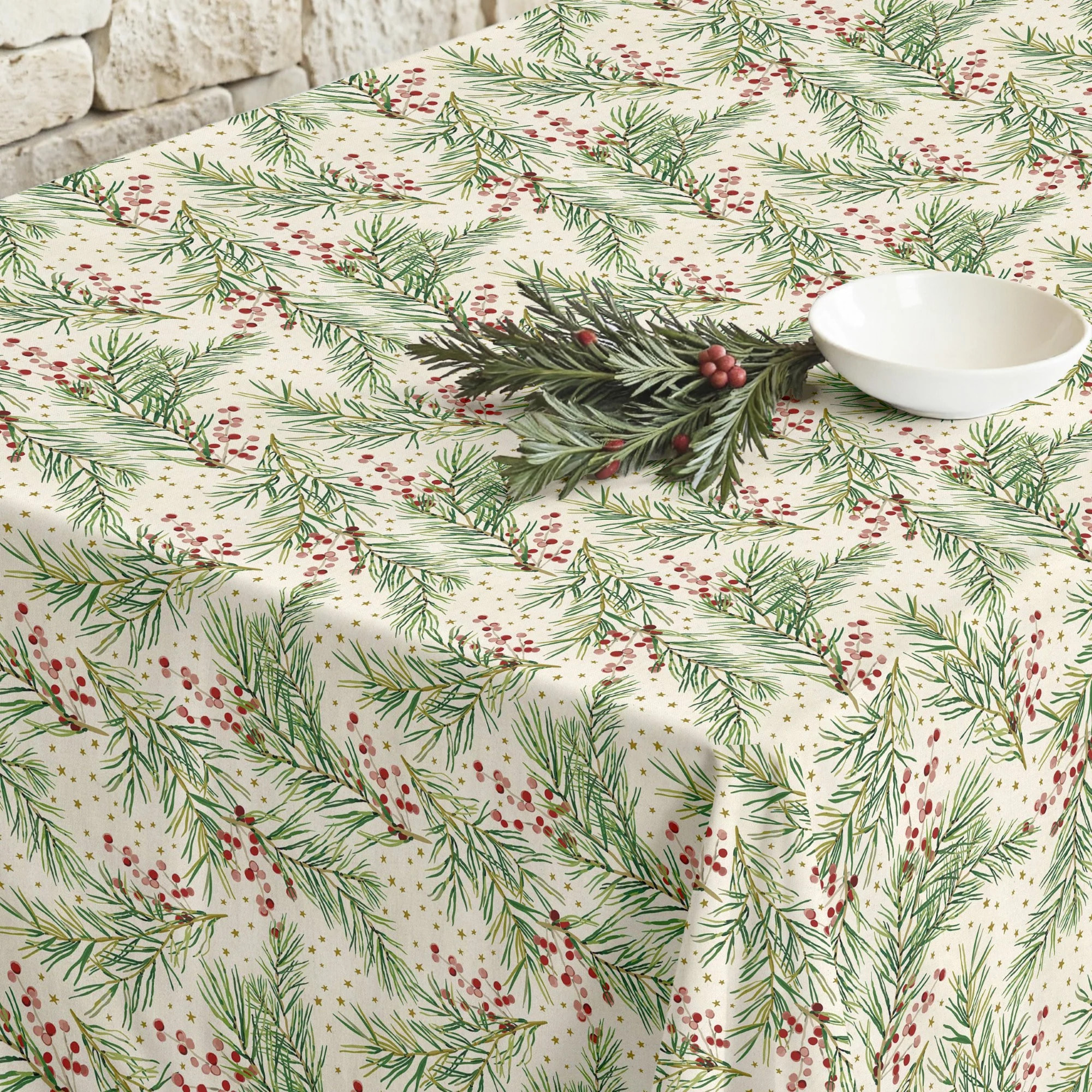 Nappe en résine Anti-tâches Merry Christmas 30