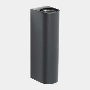 Ledsc4 LedsC4 Aplique LED Exterior IP66 Doble Emisión 15W Luz Cálida 2700K, Control DALI-2, Aluminio Gris Urbano, Ideal para Fachadas y Terrazas, 747 Lúmenes, Diseño Moderno y Resistente
