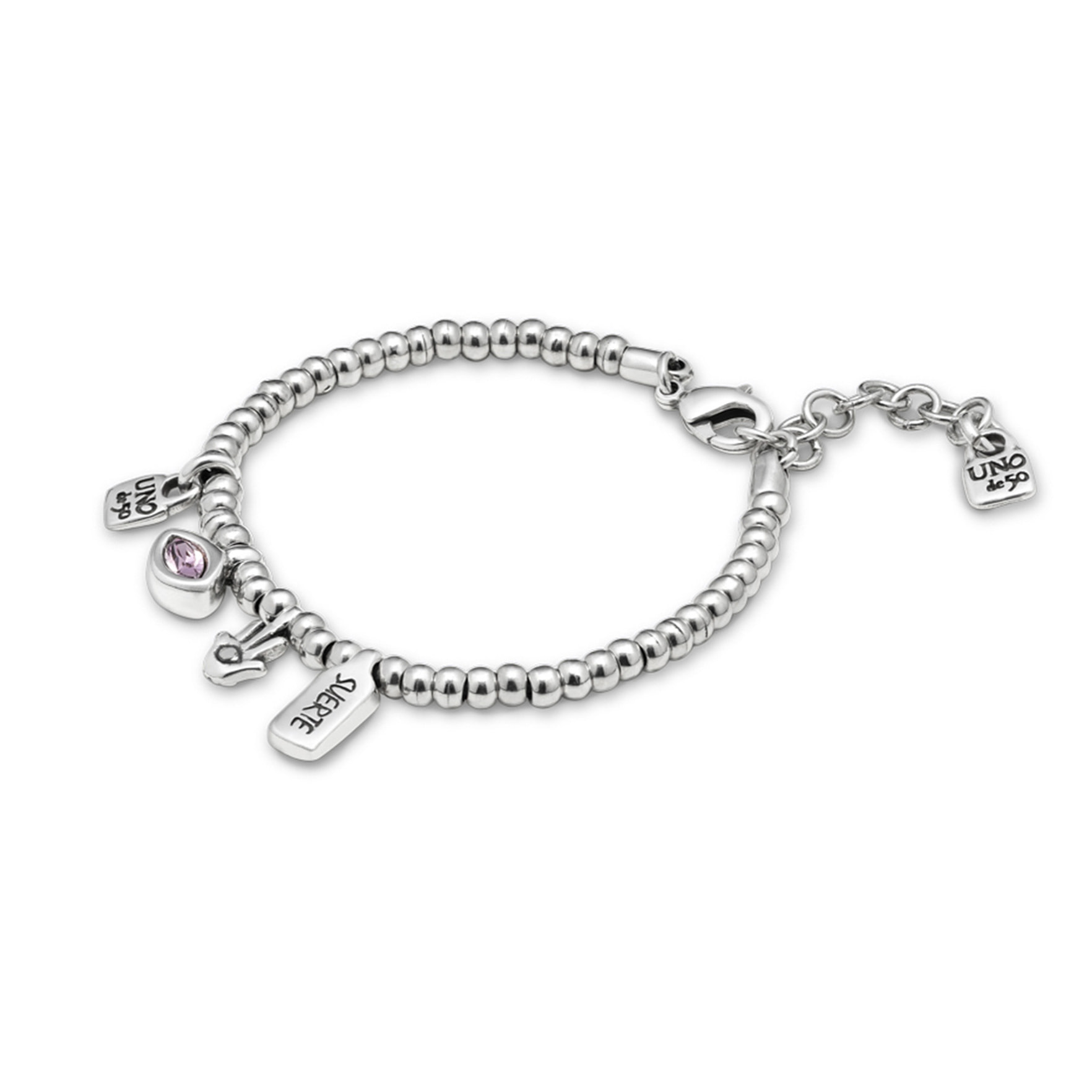 Pulsera I´m waiting 4 U Pink ROSA S