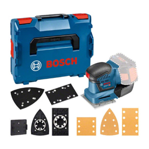 Ponceuse vibrante - BOSCH - GSS18 V-10 - Sans batterie, ni chargeur - accessoires - L-Boxx - 06019D0202