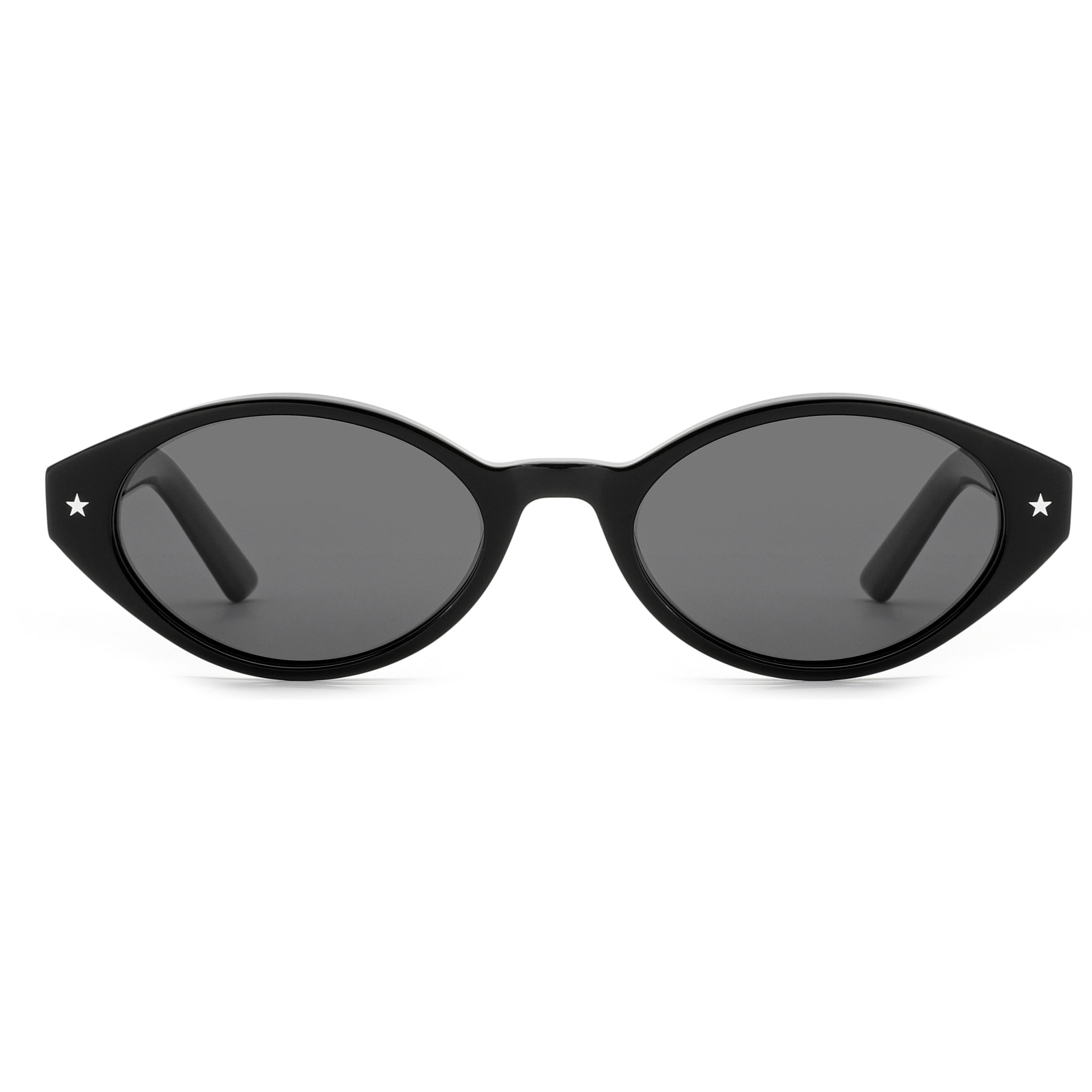 Gafas de sol OCEAN LA PLAGE PAMPELONNE - Negro brillante / Ahumada