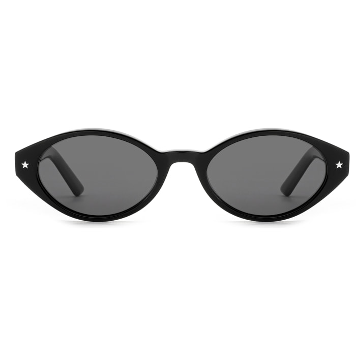 Gafas de sol OCEAN LA PLAGE PAMPELONNE - Negro brillante / Ahumada
