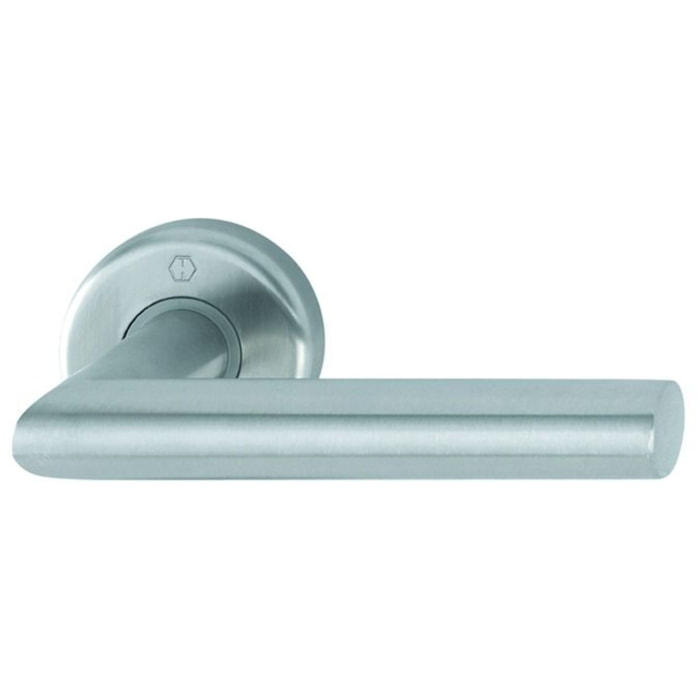 Garniture de porte HOPPE Utrech - Inox - Bec de cane - 3940663
