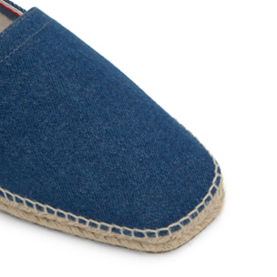 Alpargata plana Pablo estilo camping en denim