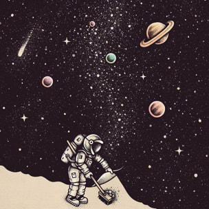 Affiche enfant coup de balai  Affiche seule