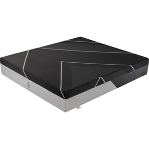 Matelas Naturel | Déhoussable - ressorts ensachés et mémoire de forme | 25 cm