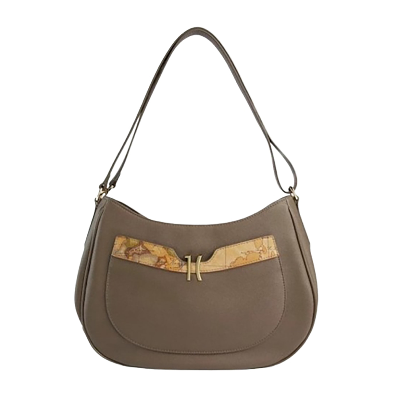 Alviero Martini 1a Classe Borsa a Spalla Shopper Donna Grigio